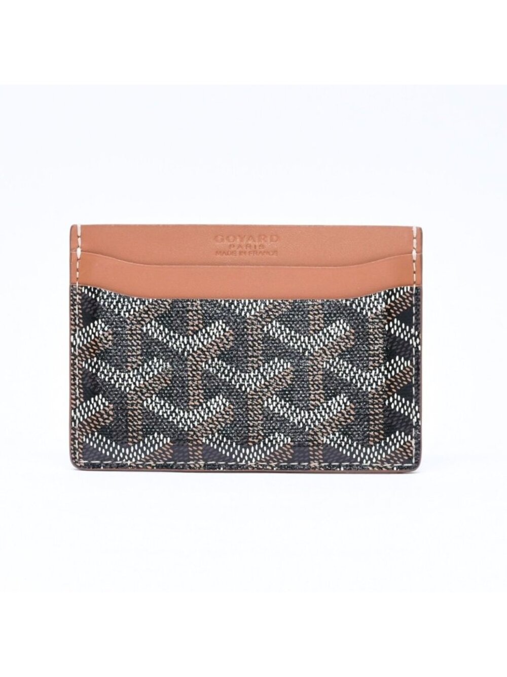 Goyard Saint Sulpice Card Case Black Brown